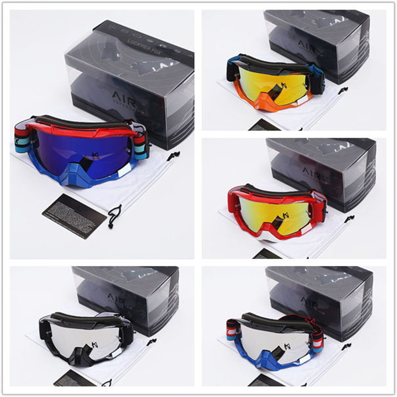 Off Road Motocross Helmet Goggles Set - 1 set Motocross Brille Kombination Mountainbike