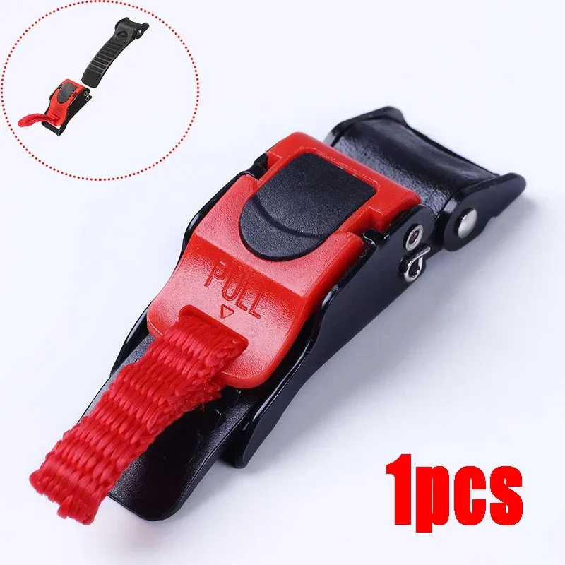 Quick Release Buckle Motorcycle Helmet - 1pc Motorrad helm Speed Clip Kinnriemen