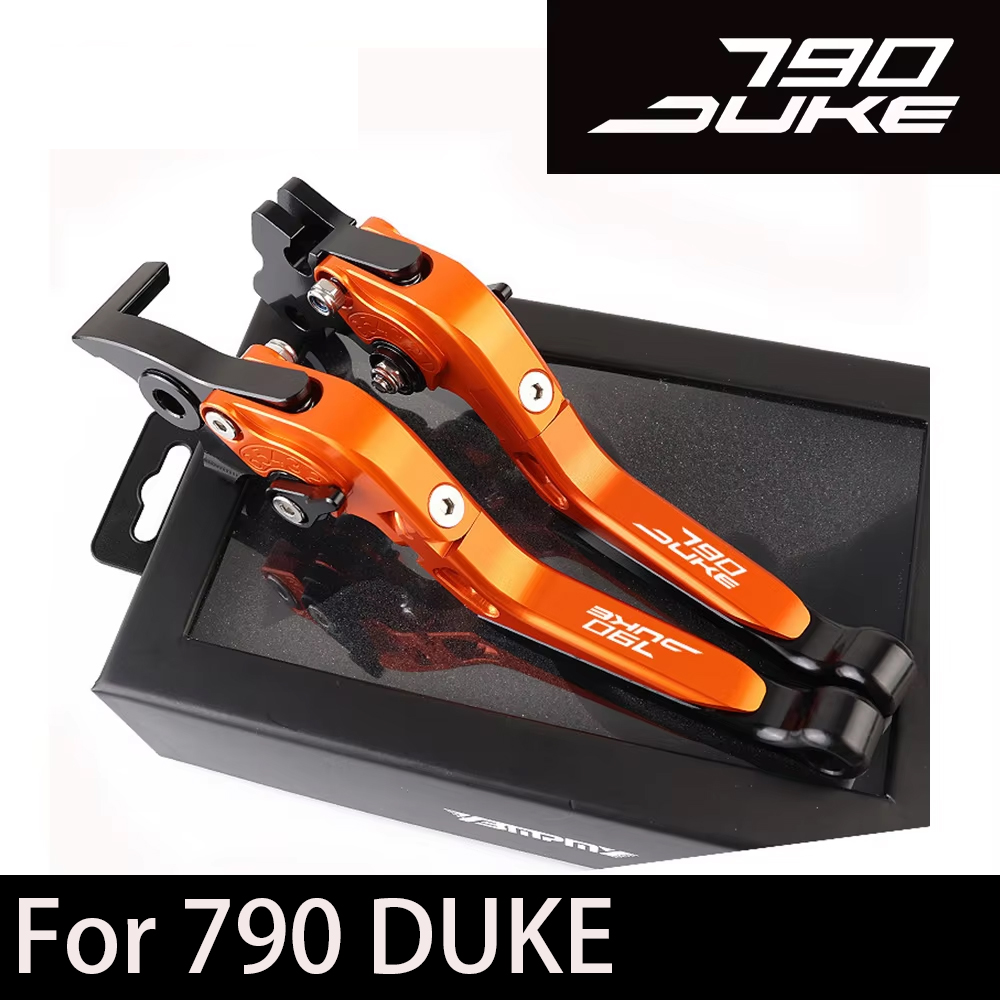 Cnc Aluminum Adjustable Brake Clutch Levers - 790 Duke Bremskupplungshebel für 790 Duke,