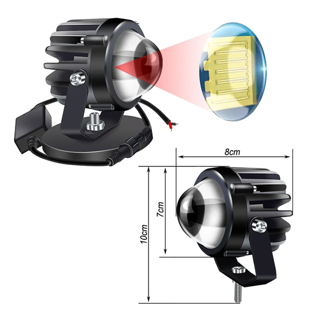 Motorrad Projektor Laser Licht – Universal Motorcycle Led Headlight Projector Bewertung und Preis