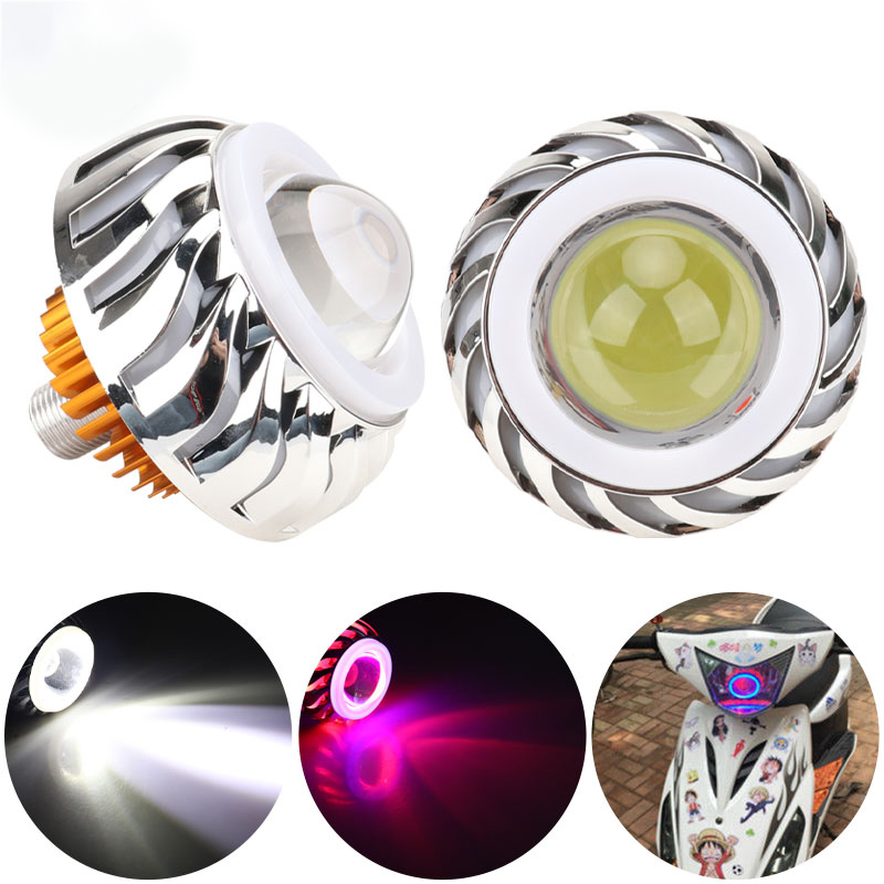 1 Stück Motorrad-Scheinwerfer  – Universal Motorcycle Led Headlight Projector Bewertung und Preis