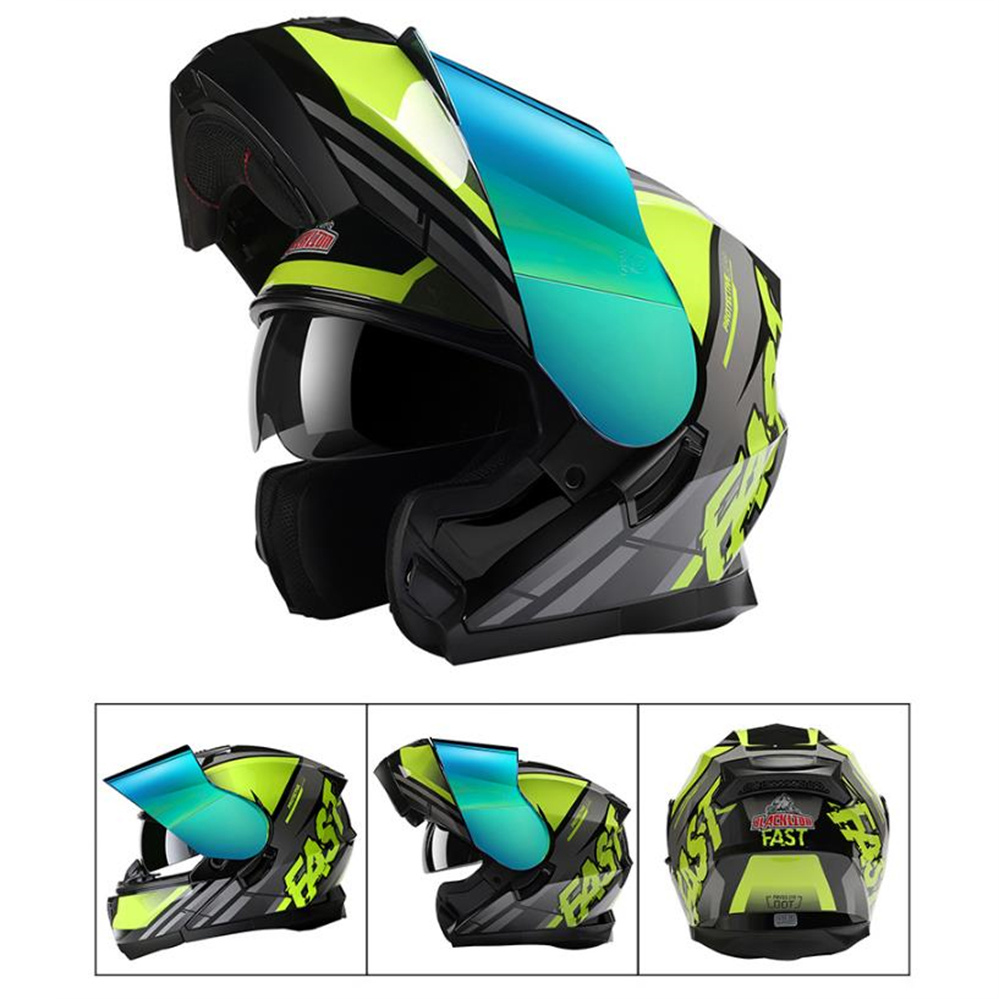Full Face ADV Motorrad Dual Vi – Dual Visor Motorcycle Racing Helmet Bewertung und Preis