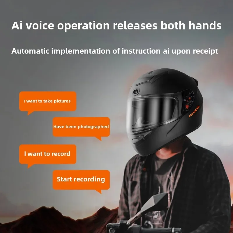 AI Intelligence Motorradhelm m – Full Face Motorcycle Helmet With Bluetooth Bewertung und Preis