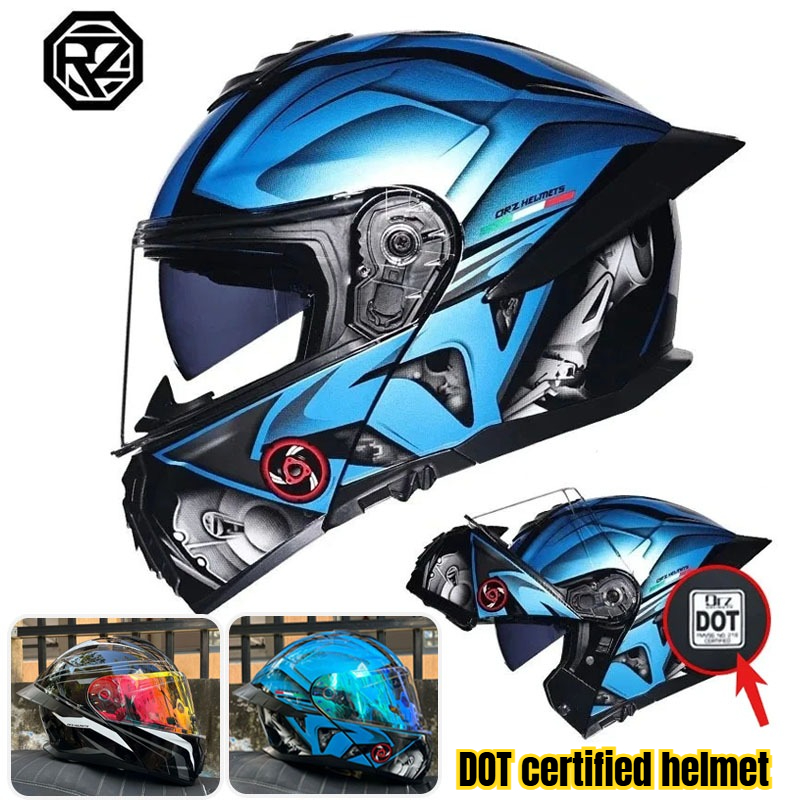 DOT-Zertifizierter Helm Motorr – Full Face Motorcycle Helmet With Bluetooth Bewertung und Preis